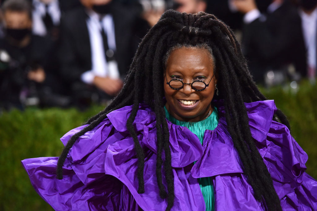 Whoopi on the red carpet