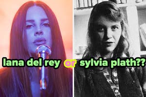 Lana Del Rey和Sylvia Plath