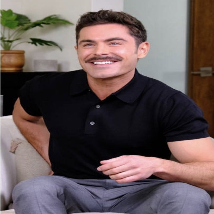 Zac Efron on a chair