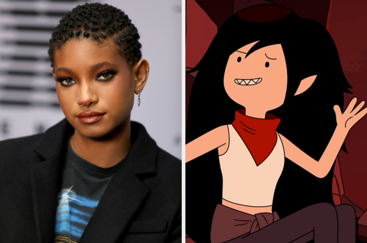 Side-by-side of WILLOW and Marceline the Vampire Queen