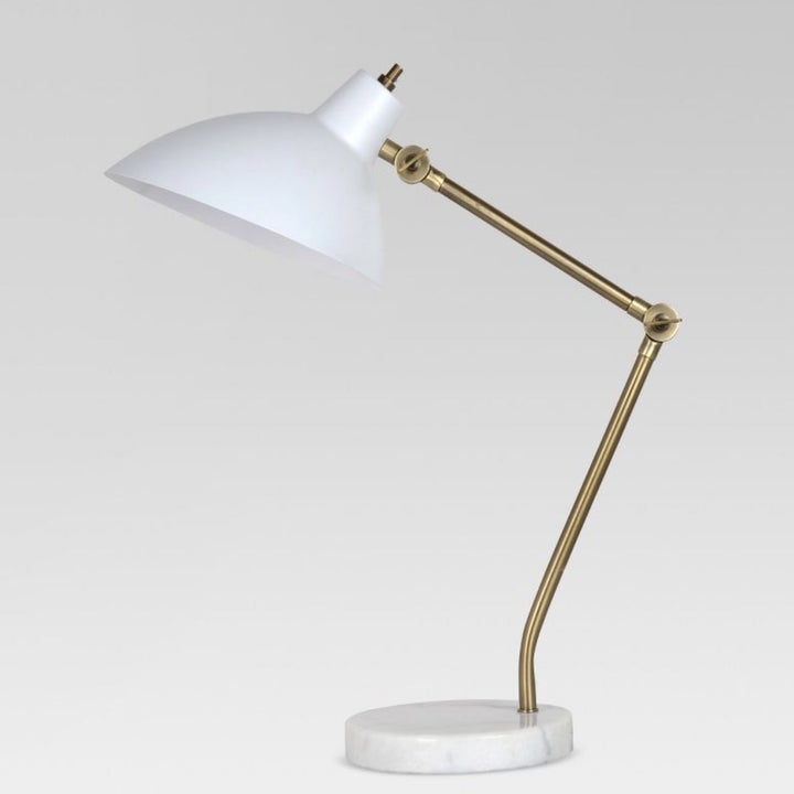 A desk lamp