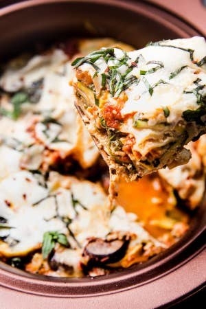 Crock-Pot Vegetable Lasagna