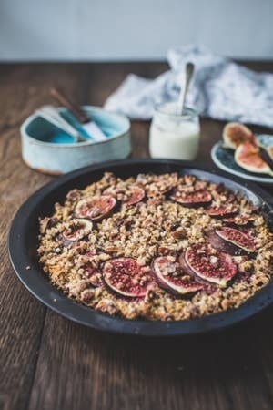 Baked Oatmeal With Figs and Dates