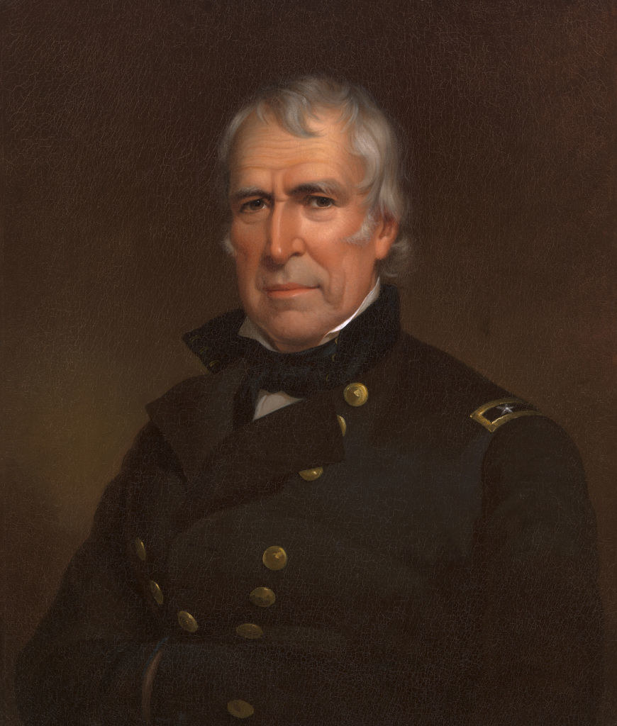Painting of Zachary Taylor