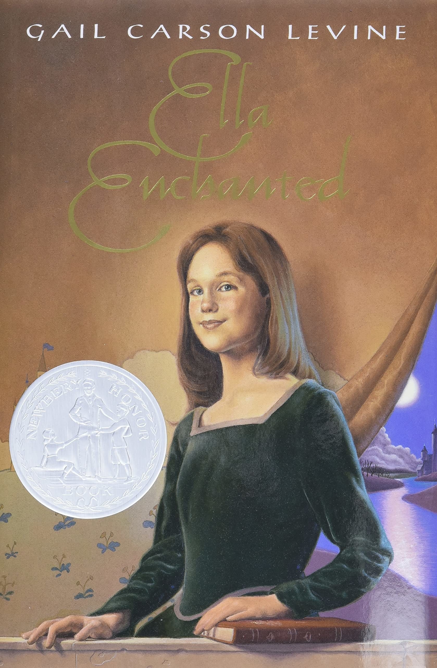 Гейл Карсон Ливайн. Ella Enchanted book Cover. Xalis enchanted books