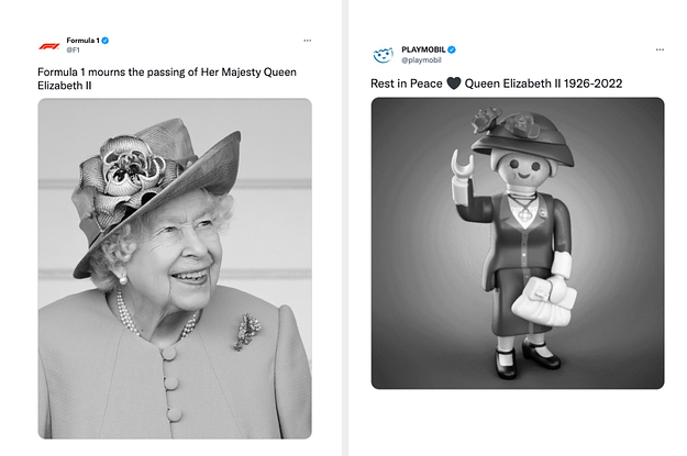 21 Unexpected And Surprising Twitter Accounts Paying Tribute To The Queen