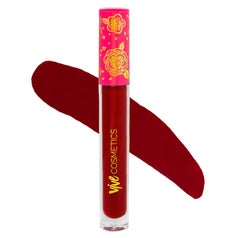 the tube of dark red amor eterno liquid lipstick