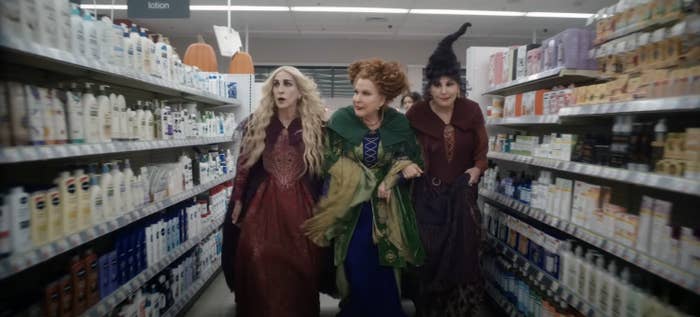the three witches in a drug store