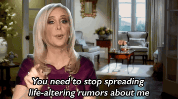 Reality TV star says &quot;You need to stop spreading life-altering rumors about me&quot;