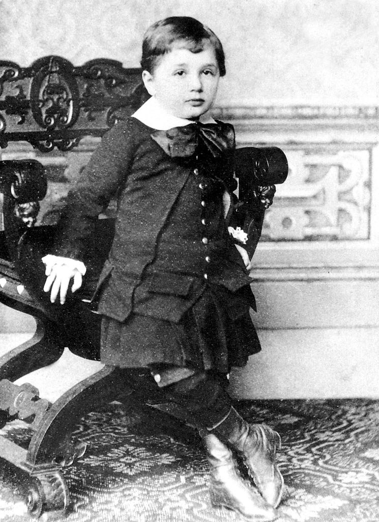 Albert Einstein as a child