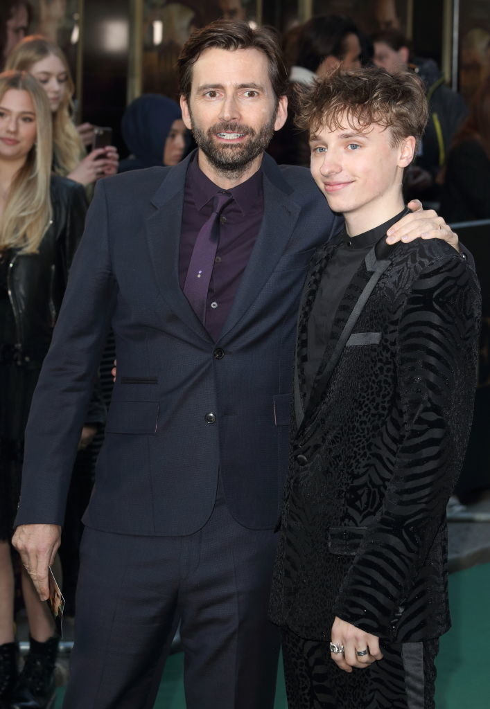 David and Ty Tennant at an event