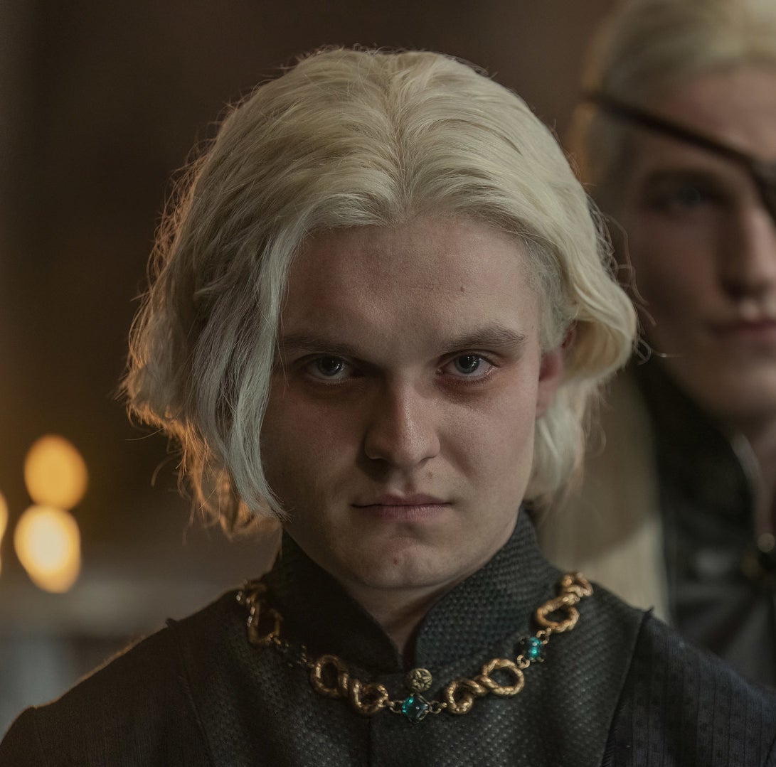 Aegon looking angry