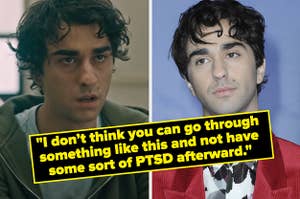 alex wolff in hereditary captioned "I don’t think you can go through something like this and not have some sort of PTSD afterward"