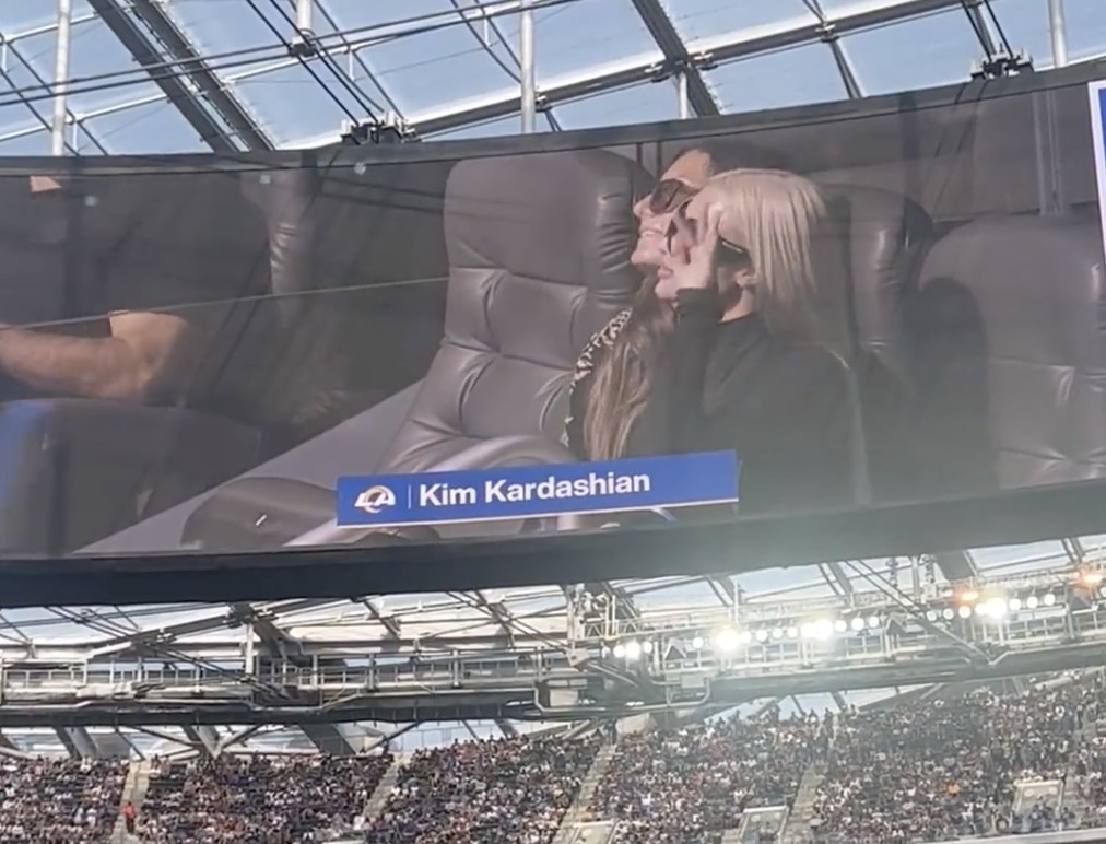 Kim Kardashian Got Booed At A Rams Game - 54