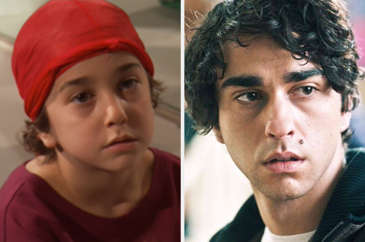 A side by side of Alex Wolff in The Naked Brothers Band and Hereditary
