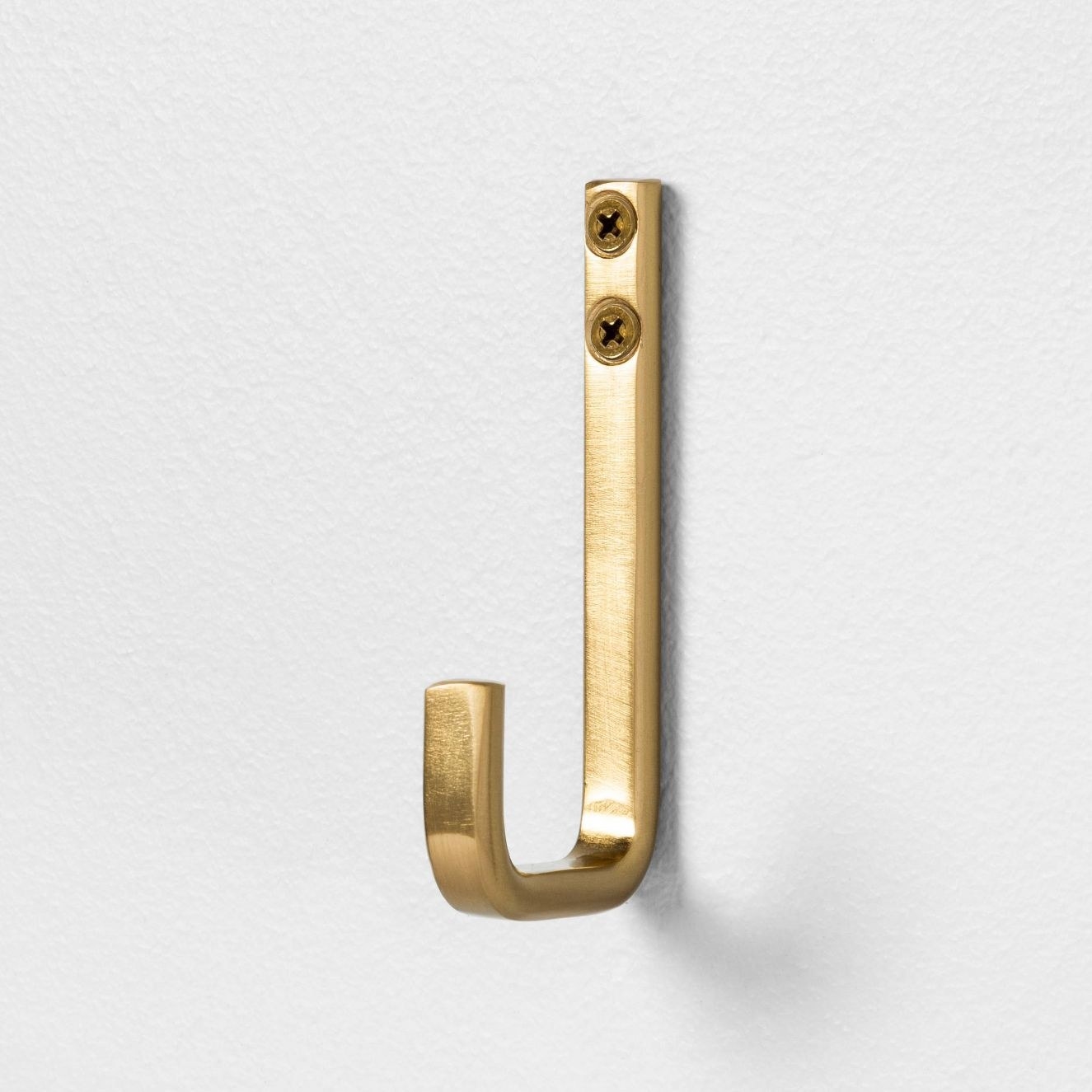 the gold metal wall hook