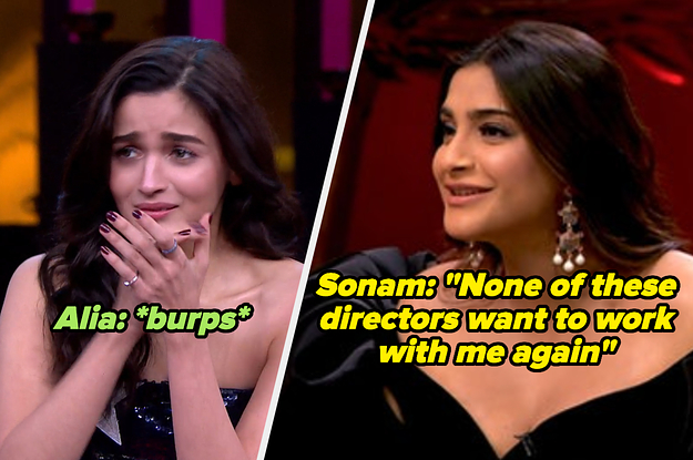 18 Actresses Being Funny On Koffee With Karan photo image