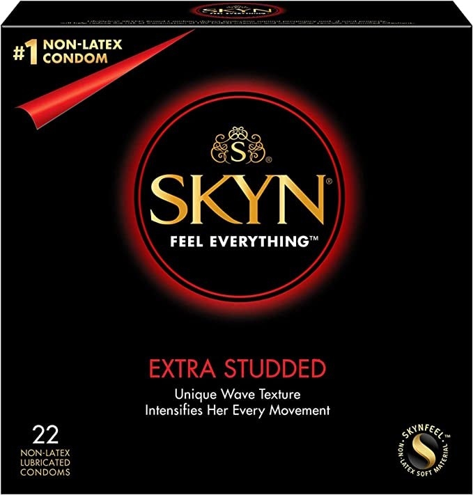 the box of condoms