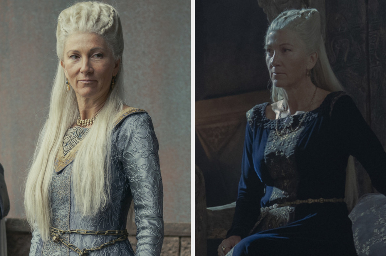 Rhaenys at two different life stages looking quite similar