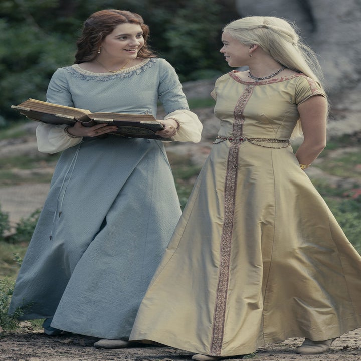 Rhaenyra and Alicent as teens