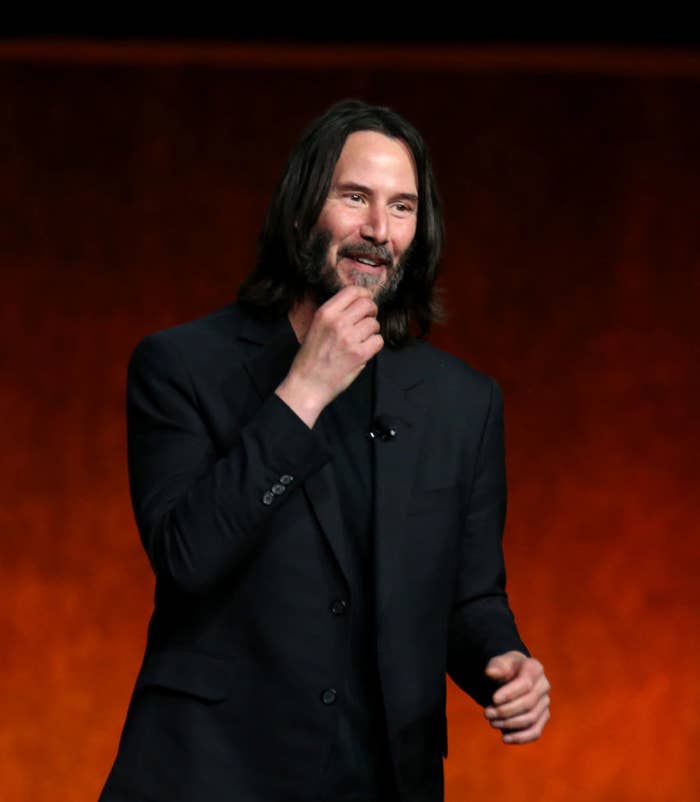 Reeves at CinemaCon