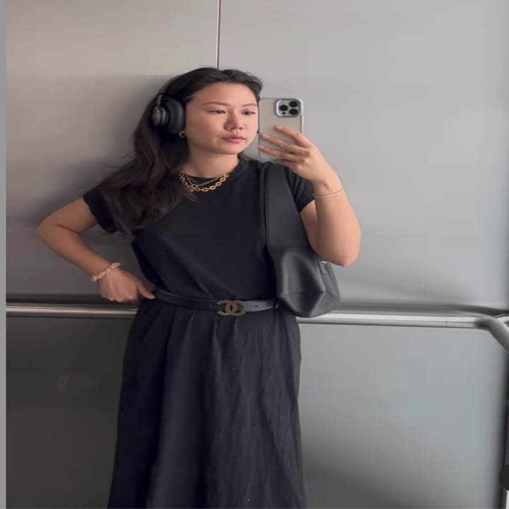 Andrea taking a selfie