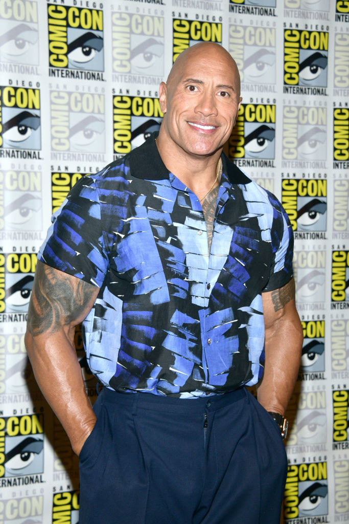 Johnson at San Diego Comic-Con