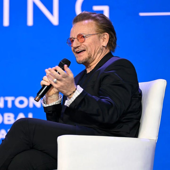 Closeup of Bono