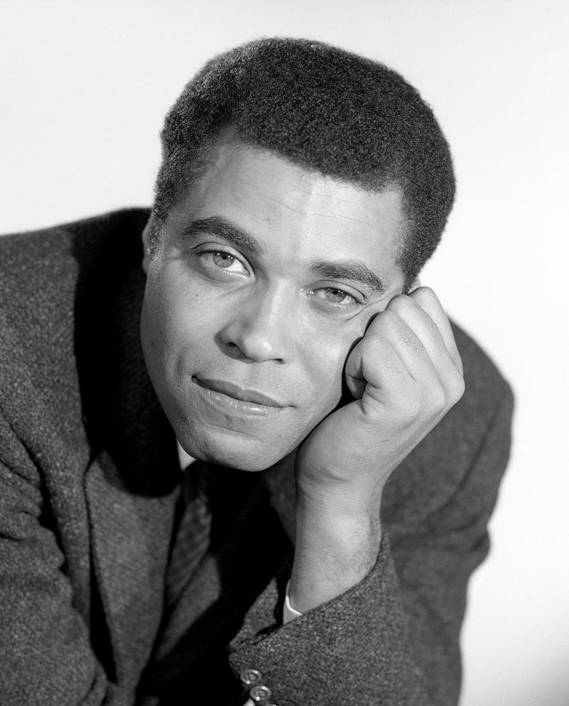 Jones posing for a portrait in 1965