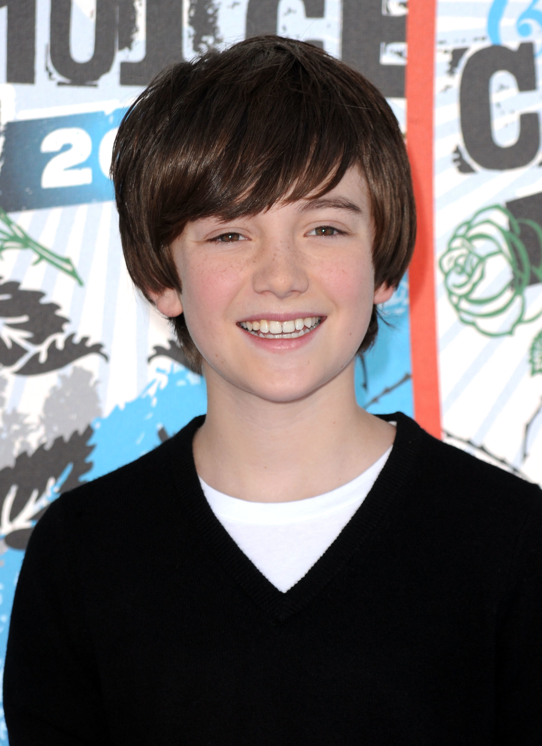 young Greyson smiling