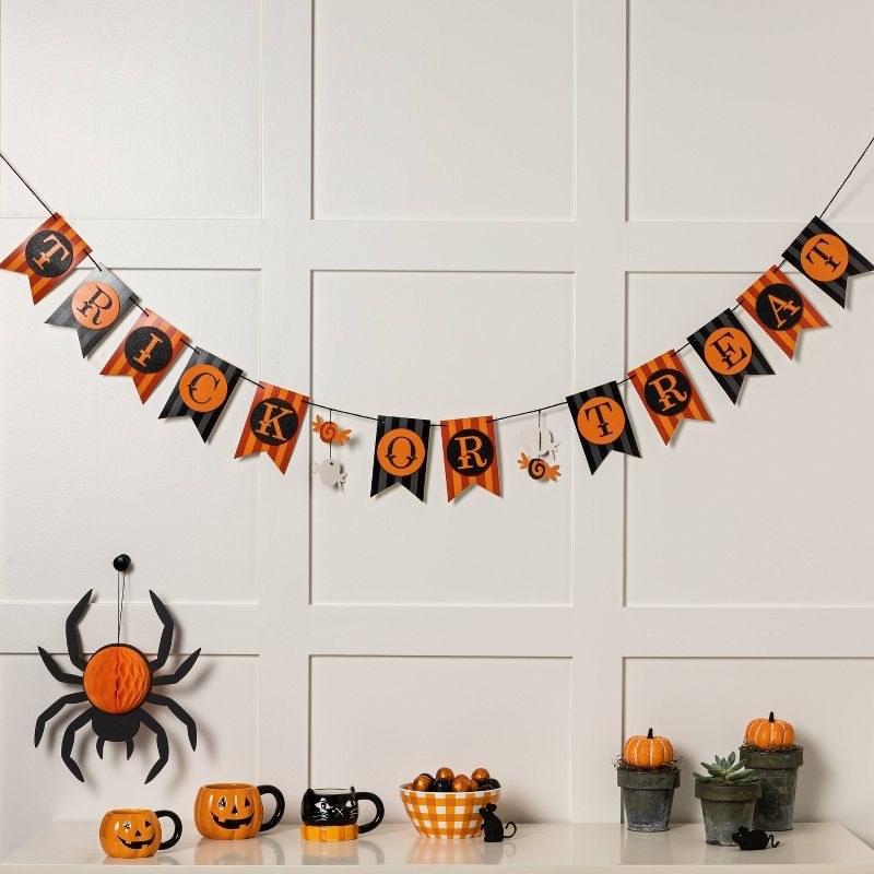 Trick or Treat banner