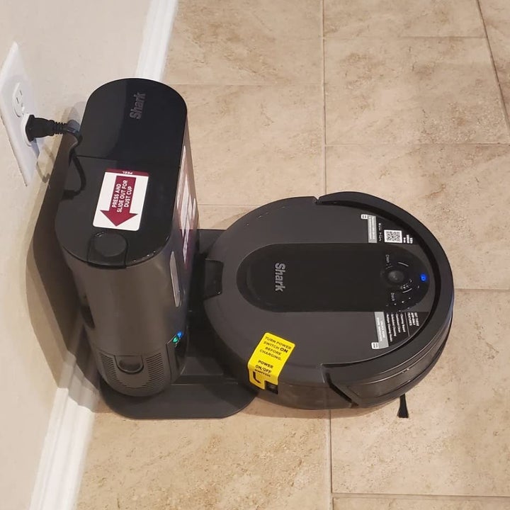 the shark plugged into its station