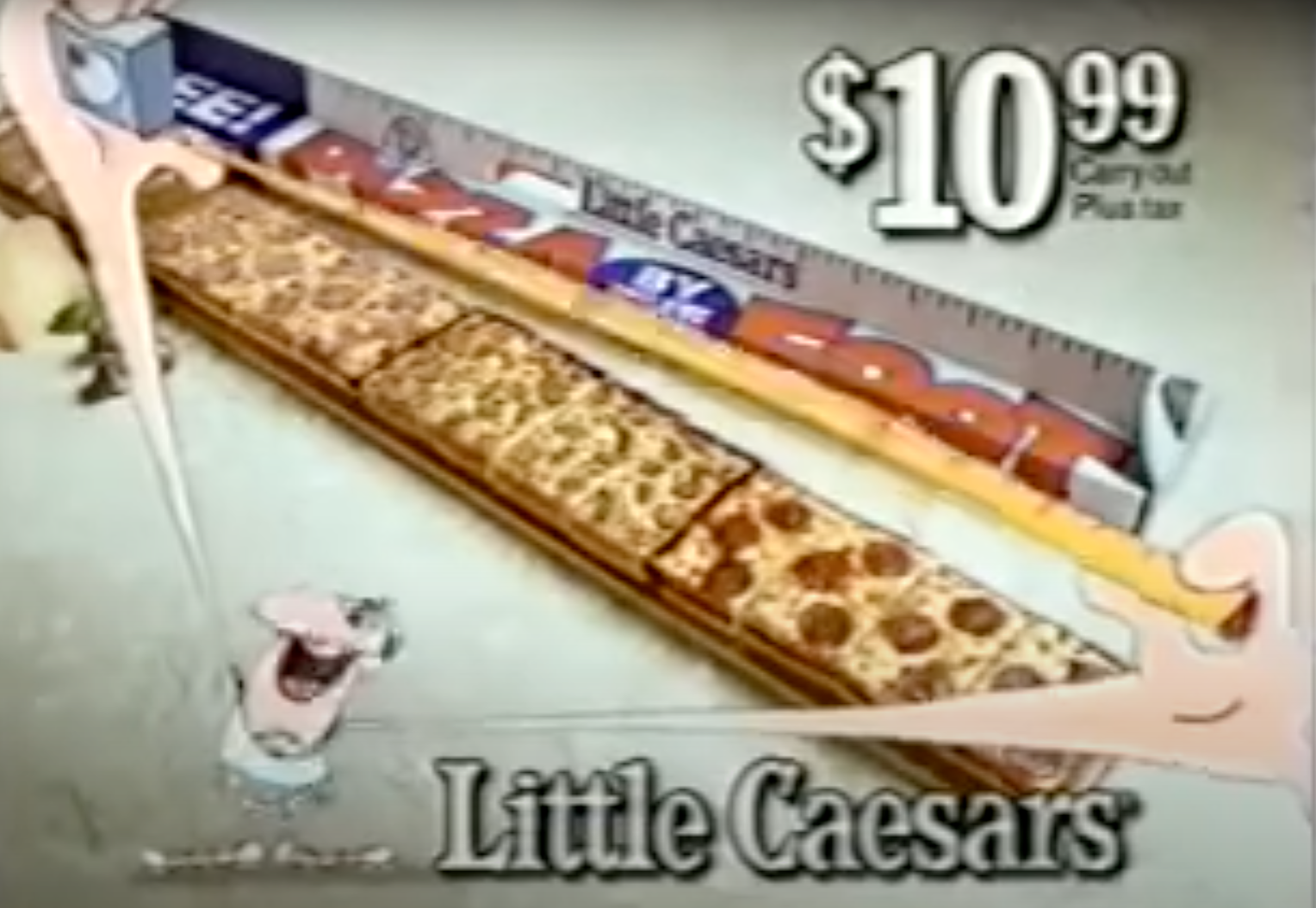 Little Caesars pizza