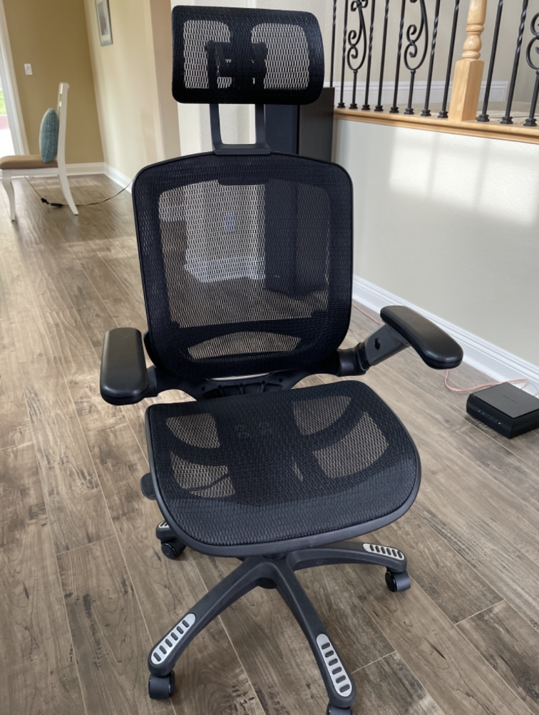 reviewer photo of the desk chair