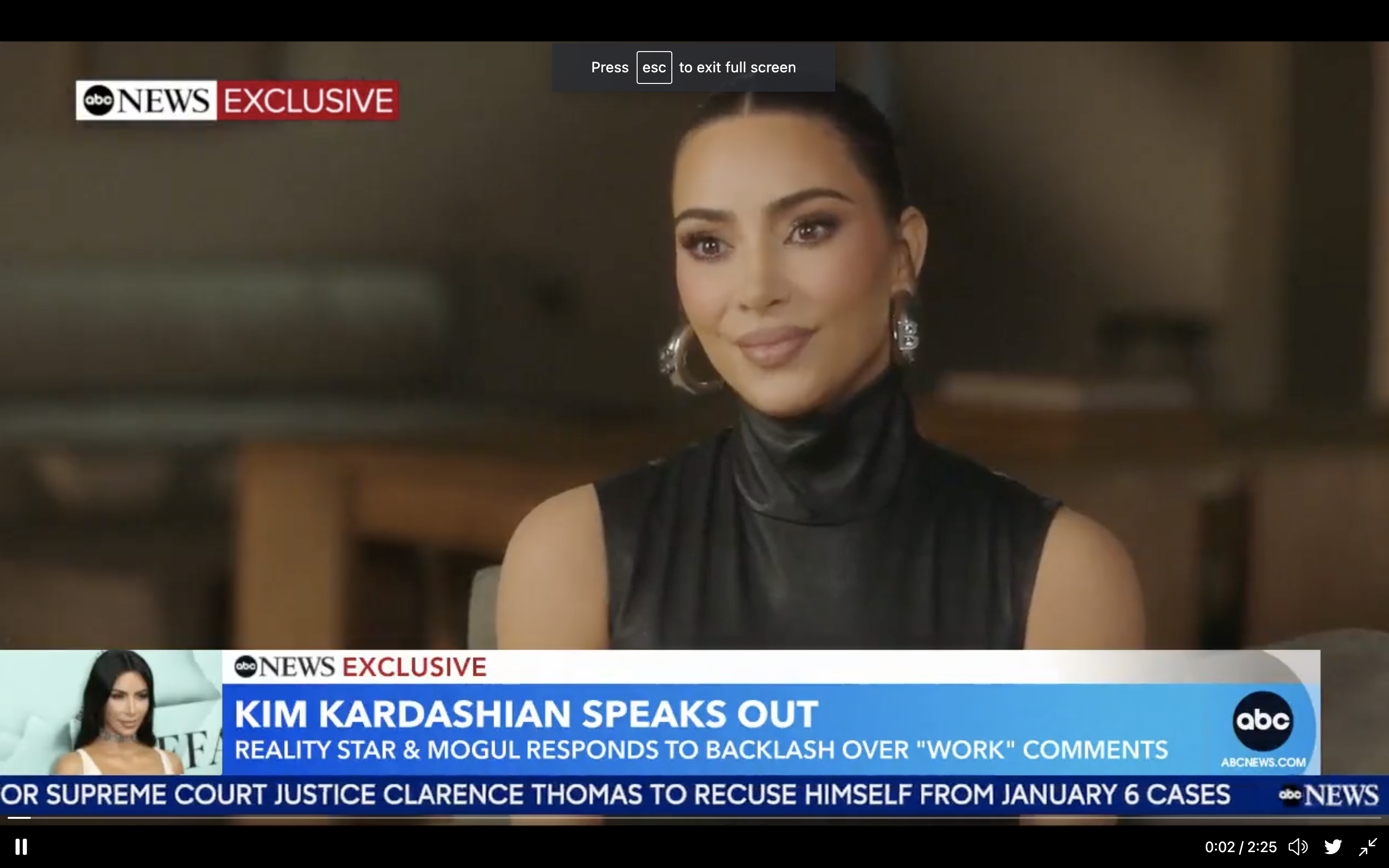 Kim Kardashian has a 'very serious' question about her look