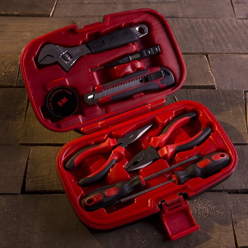the red tool set