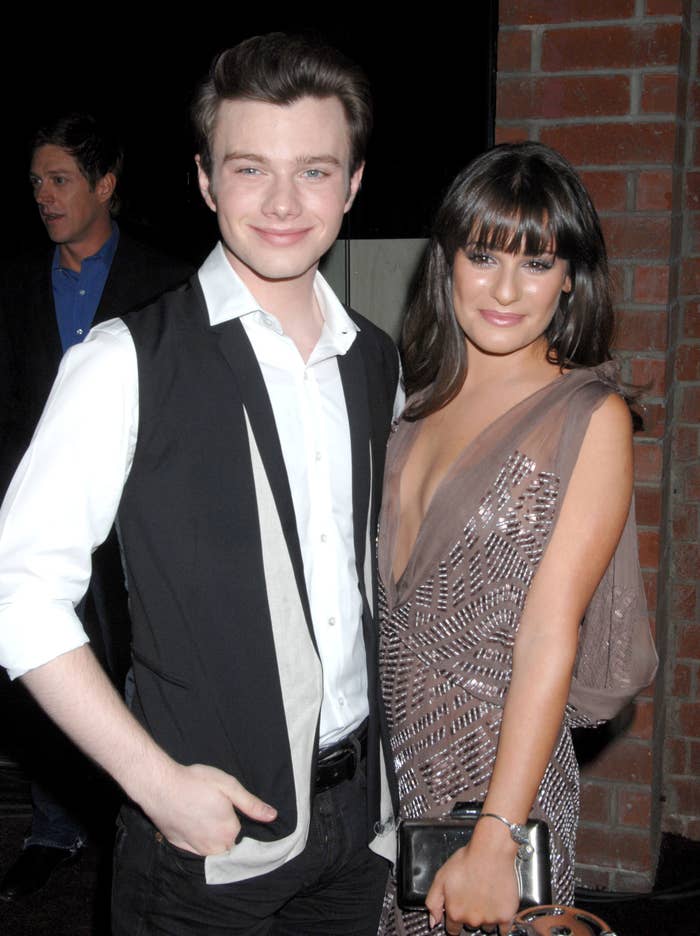 Chris and Lea pose for a photo together