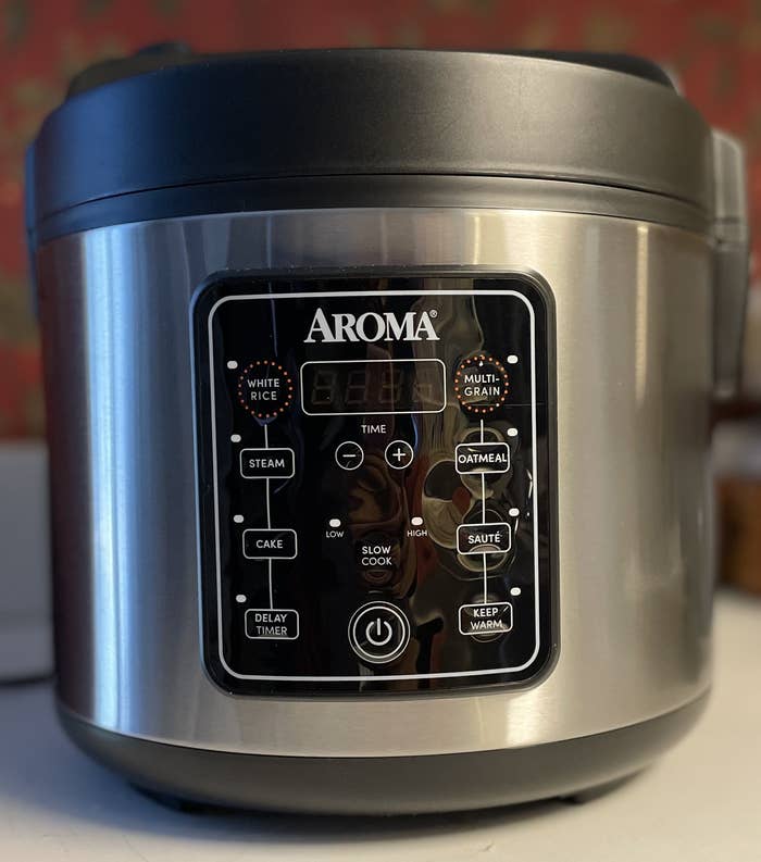 rice cooker on counter