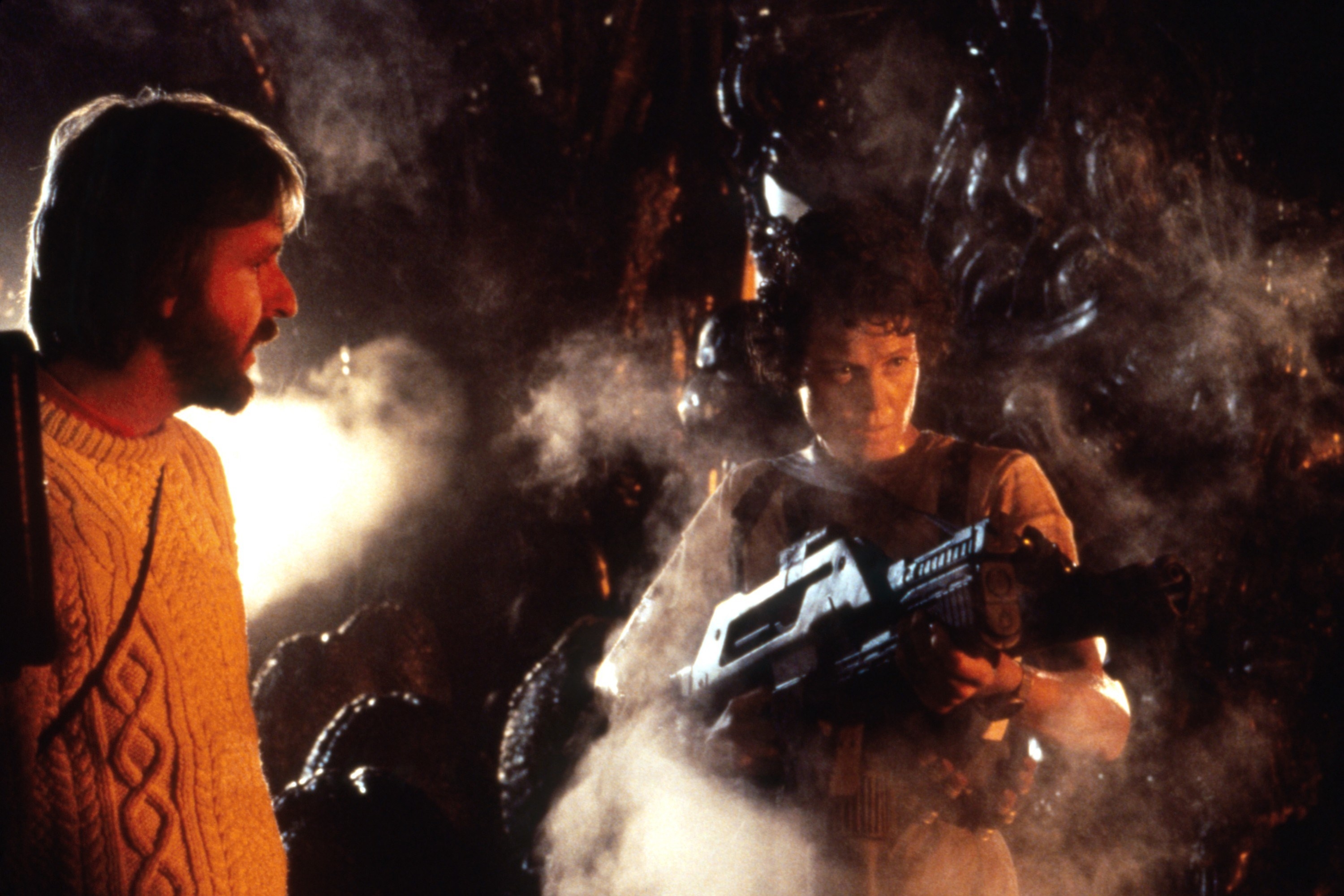 Behind-the-scenes photo from &quot;Aliens