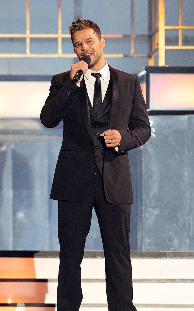 Ricky Martin onstage