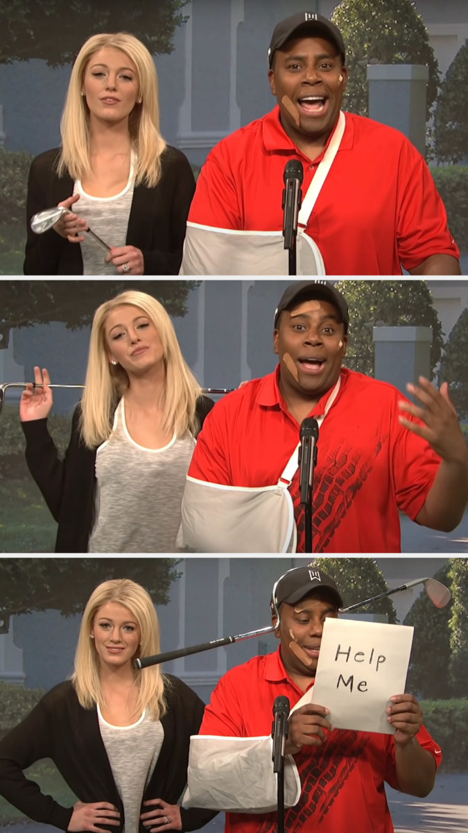 Screenshots from an &quot;SNL&quot; sketch