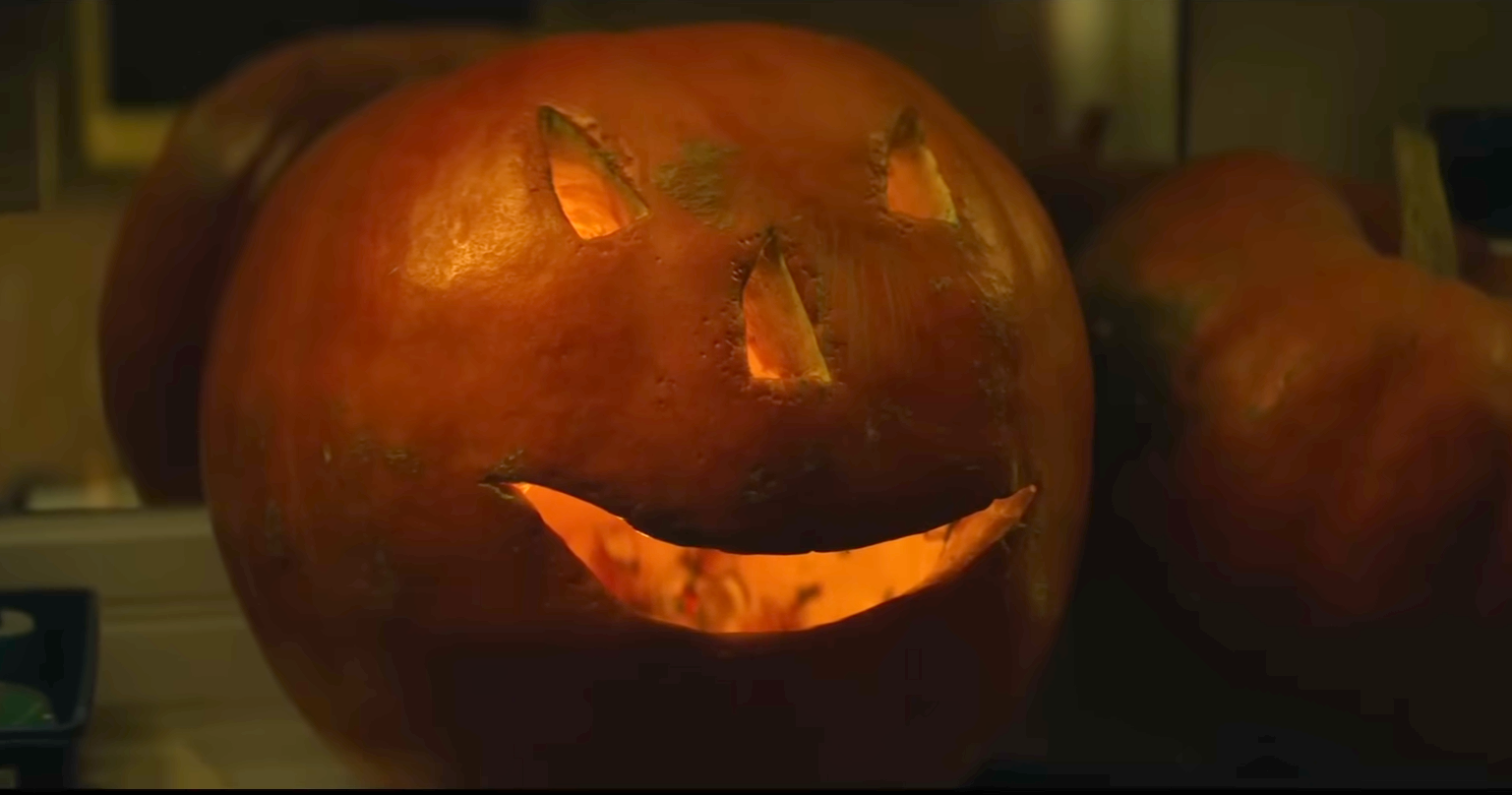 A jack o lantern