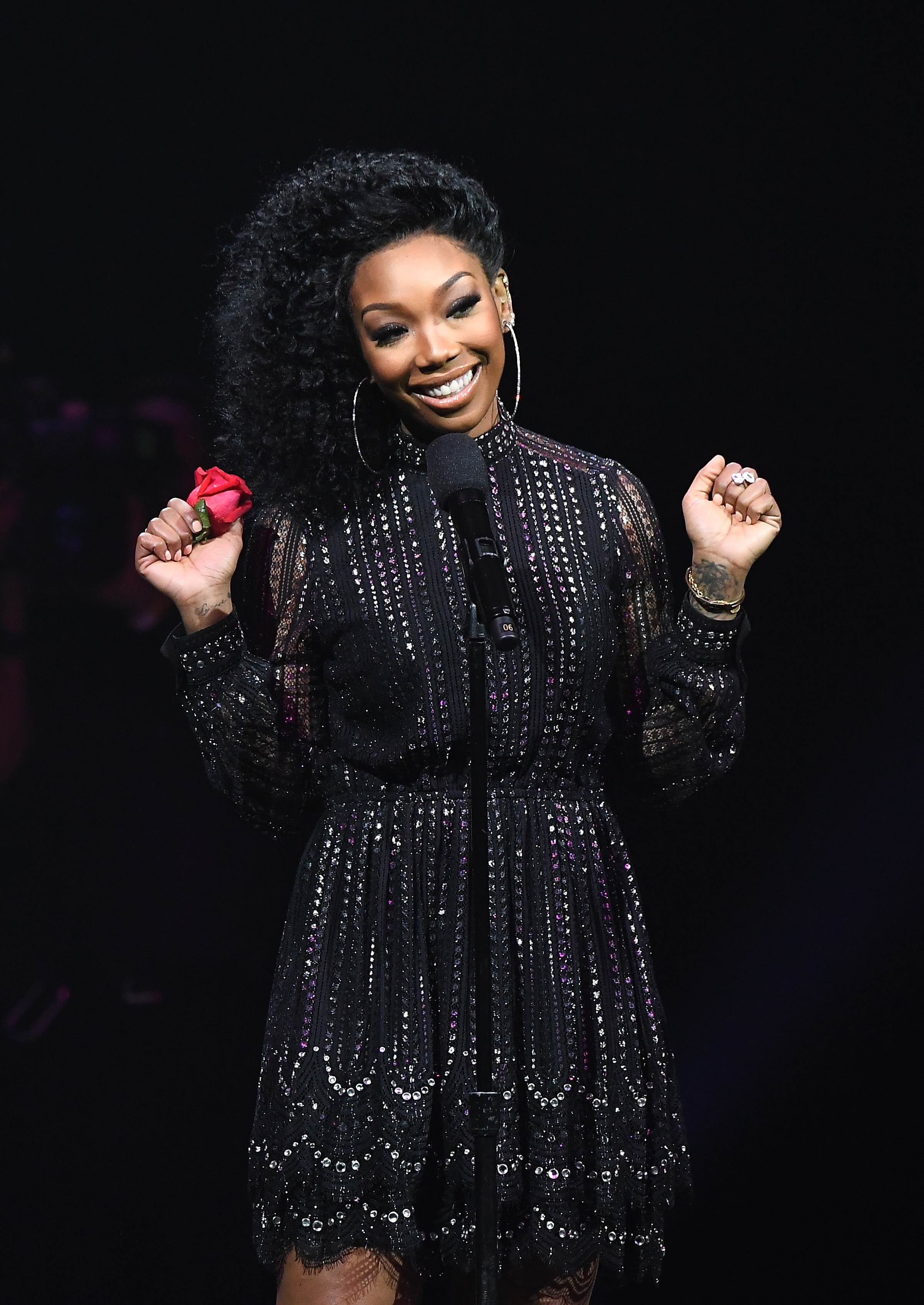 Brandy Addresses Hospitalization - 89