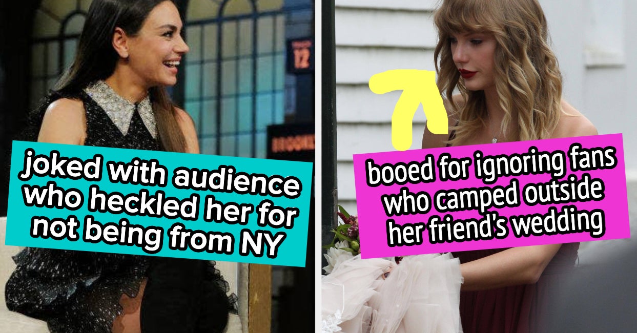 14 Celebrities Who Have been Booed By Audiences