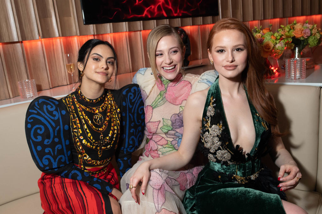 Camila, Lili, and Madelaine at an event