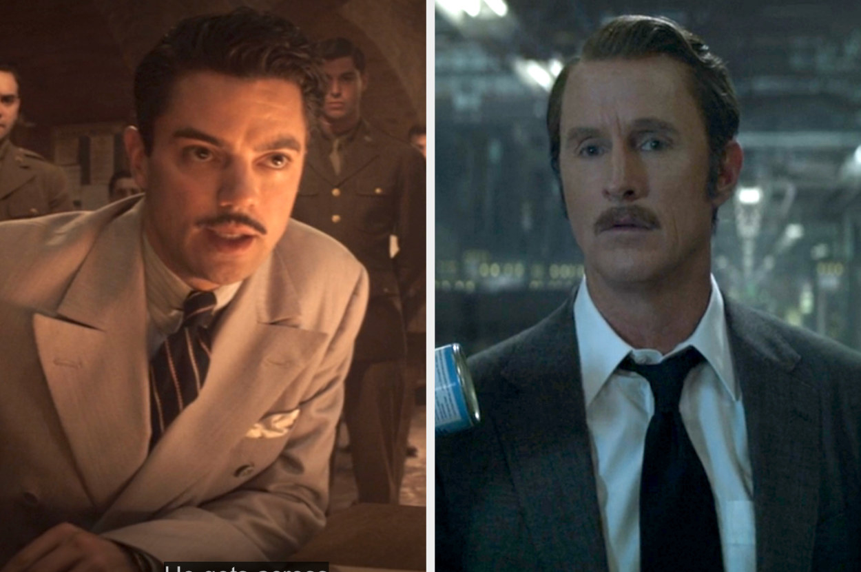 the two wearing suits side by side