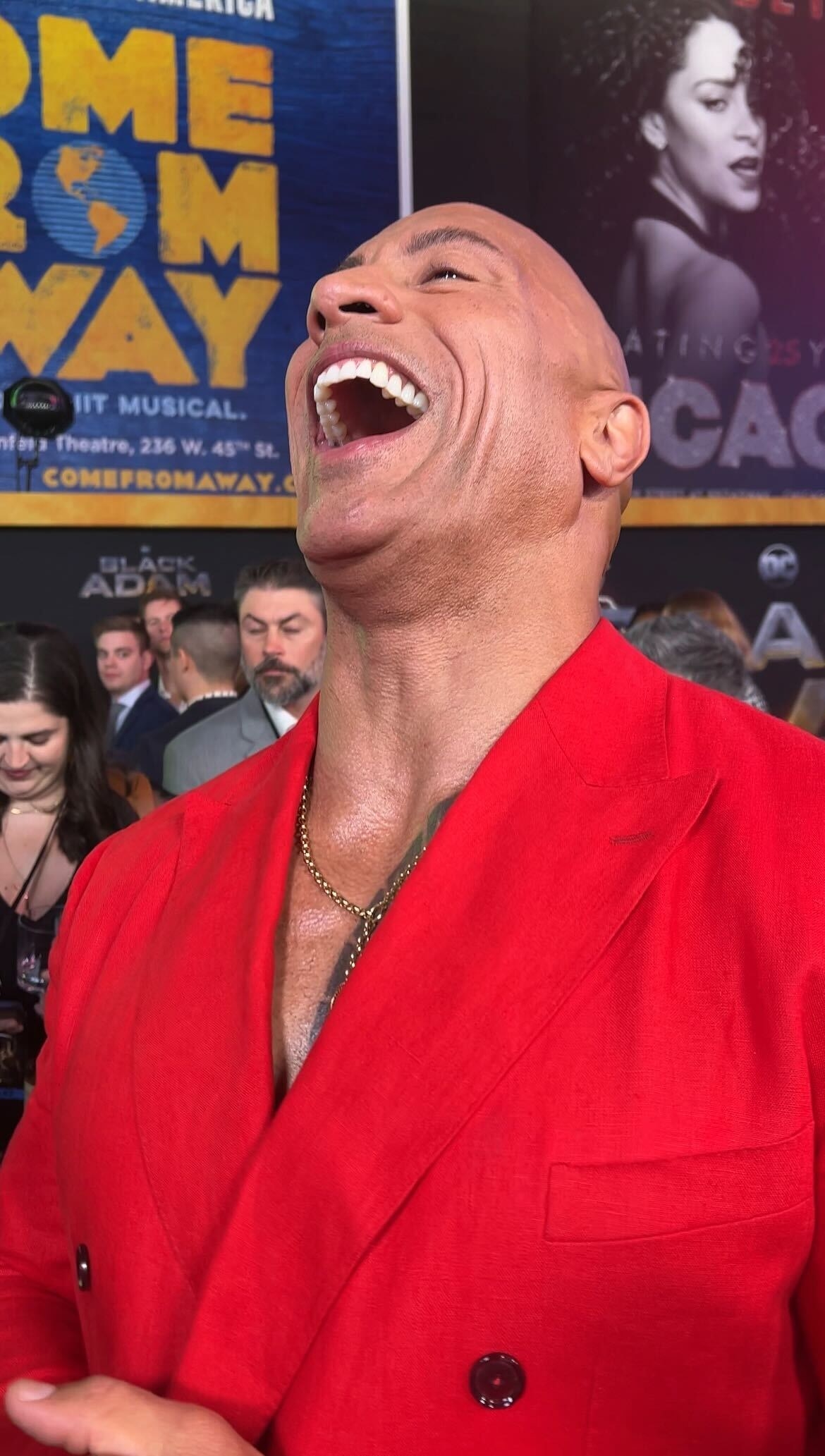 Dwayne laughing