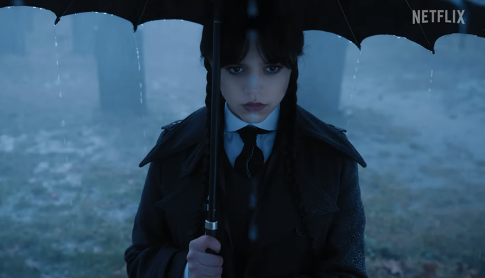 Jenna Ortega as Wednesday Addams