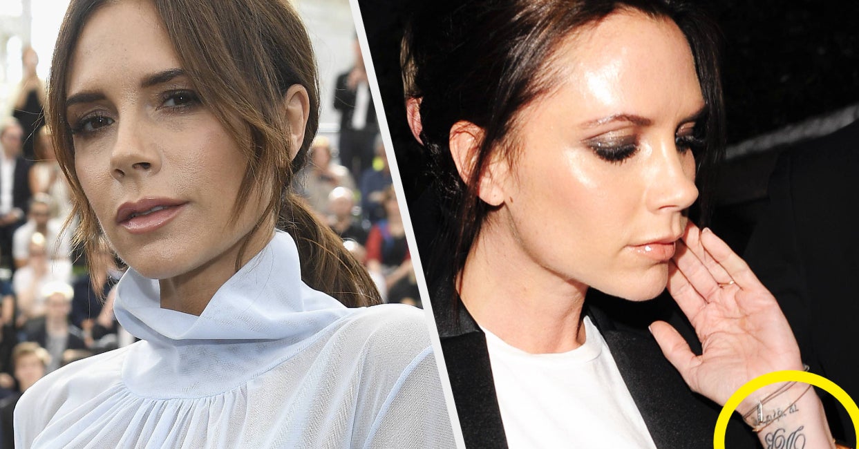 Victoria Beckham Confirmed That She Did Get Her Tattoo Of David Beckham's Initials Removed And Explained Why