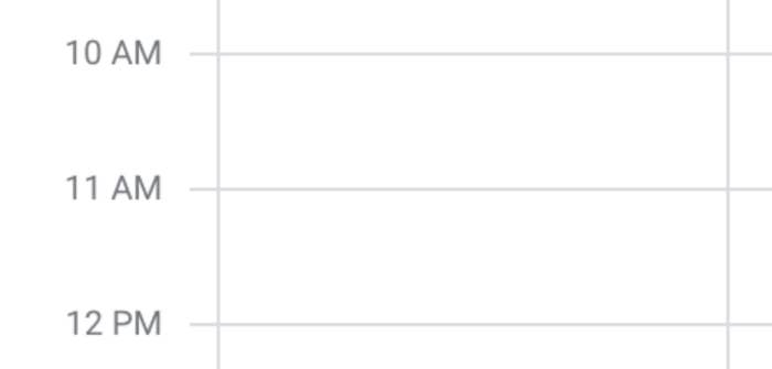 empty calendar with text that says where did that 10 a.m. meeting go